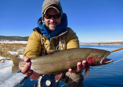 A great fish landed by client Jim Keller.