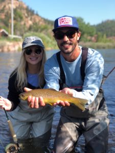 Fly fishing the South Platte at Deckers.