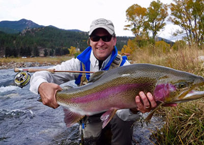 A trophy trout for the South Platte River.