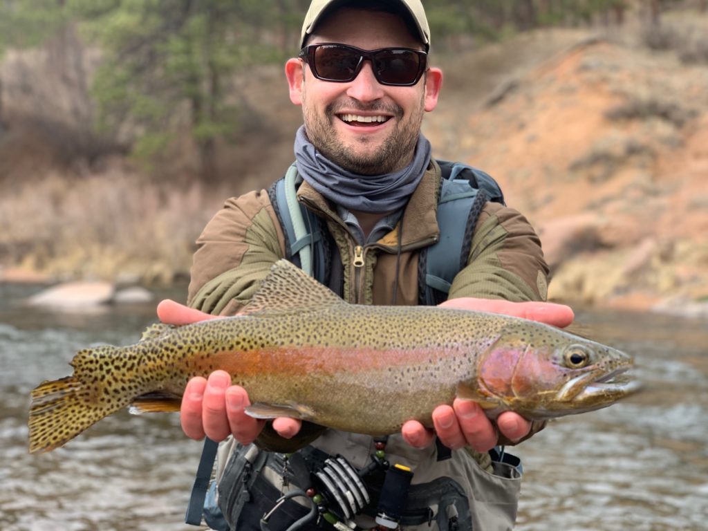 Guided fly fishing for trophy trout in Colorado.