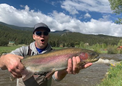Trophy Trout from a guided trip on the North Fork of the South Platte
