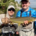 Brown trout from Santa Maria Ranch on the Middle Fork of the South Platte.