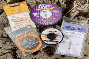 Leader materials for constructing euro nymphing rigs