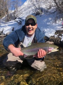 First ever fish on the fly and it was a great one!