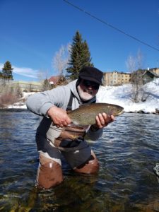 Nice Blue River rainbow trout.