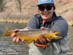 Spring fishing on the South Platte near Deckers.