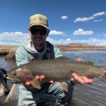 Chris Pandolfi of the Infamous String Dusters with a great fishing from South Park Colorado.