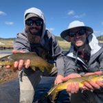 Doubles from a guided fly fishing trip near Lake George Colorado.