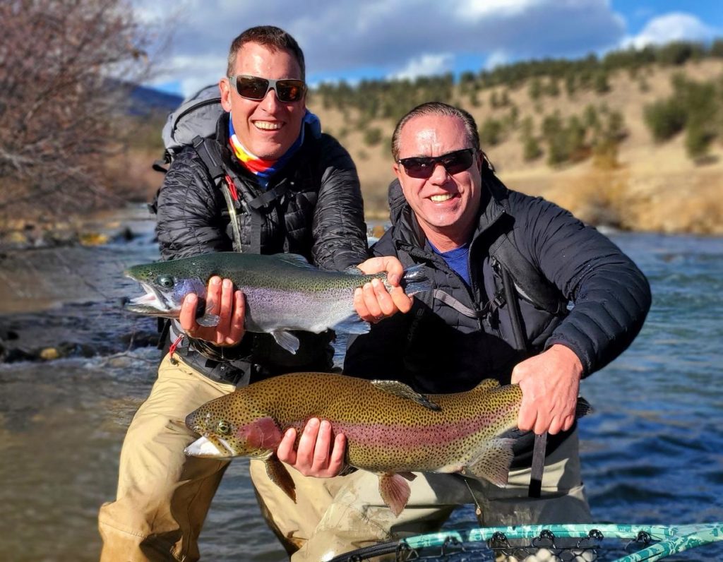 Family fly fishing outings. 