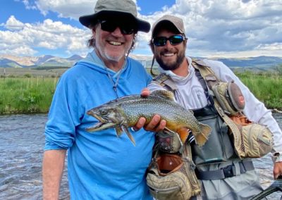 Giant Colorado brook trout from the Rolling J Ranch