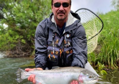 Giant trout from a guided fly fishing trip on the North Fork of the South Platte.