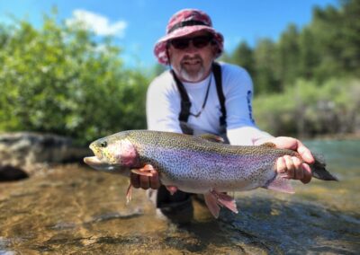 Big trout near Denver at Rawhide Ranch