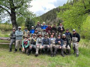 Bachelor party guided fly fishing trip in Denver!