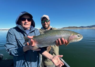 Guided reservoir fly fishing trips in South Park Colorado
