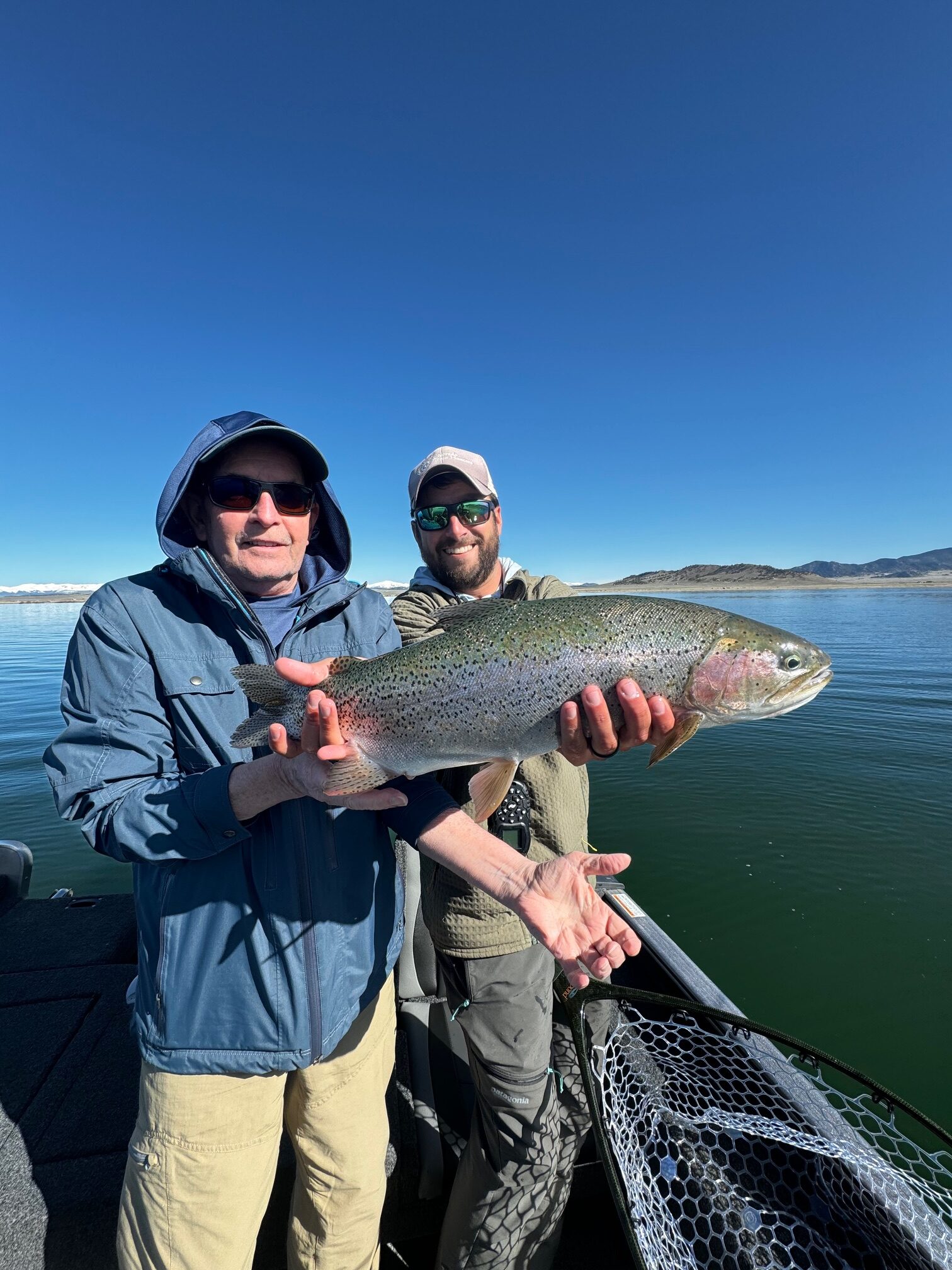 Guided reservoir fly fishing trips in South Park Colorado