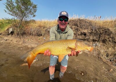 Guided fly fishing for Carp trips on the Denver South Platte with Rick Mikesell